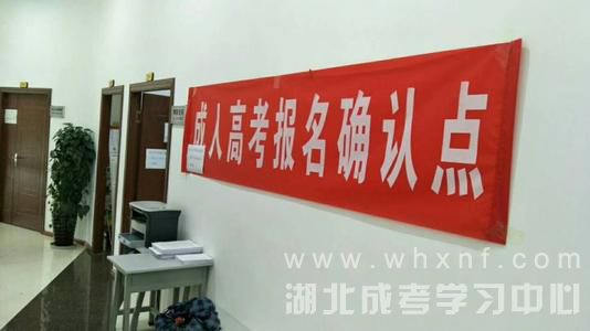 湖北省成人高考现场报名确认点 湖北省成人高考现场报名确认点